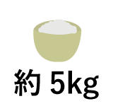 約5kg