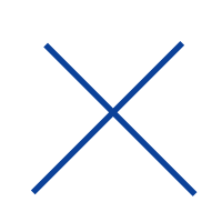 バツのイラスト