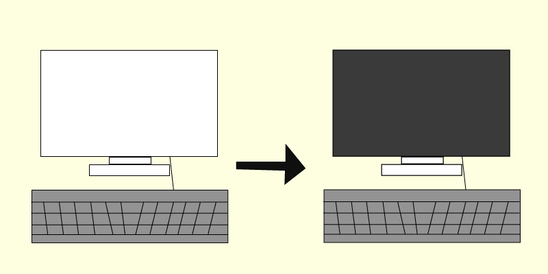 パソコンのイラスト