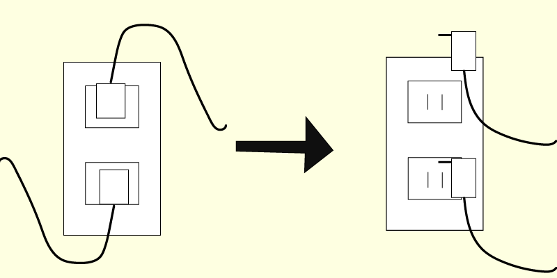 コンセントとプラグのイラスト