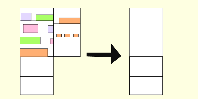 冷蔵庫が開いているイラスト
