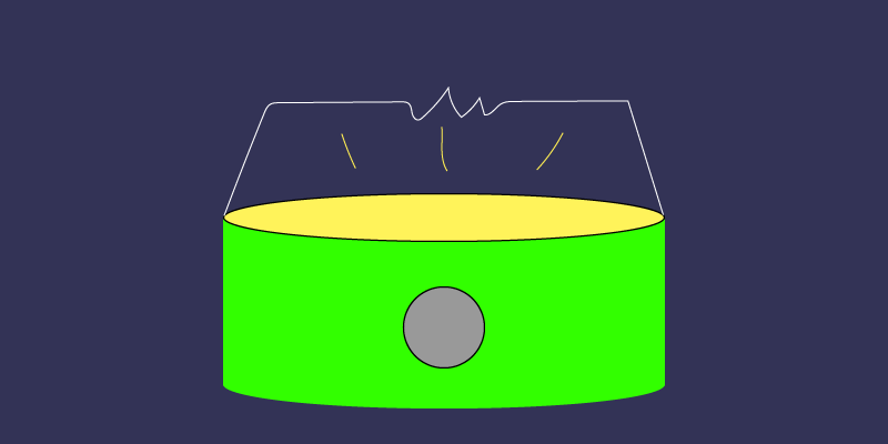 ソーラーランタンのイラスト