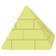 見出しについてるピラミッドのイラスト